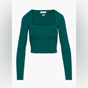 Aritzia Babaton contour square neck long sleeve top✨